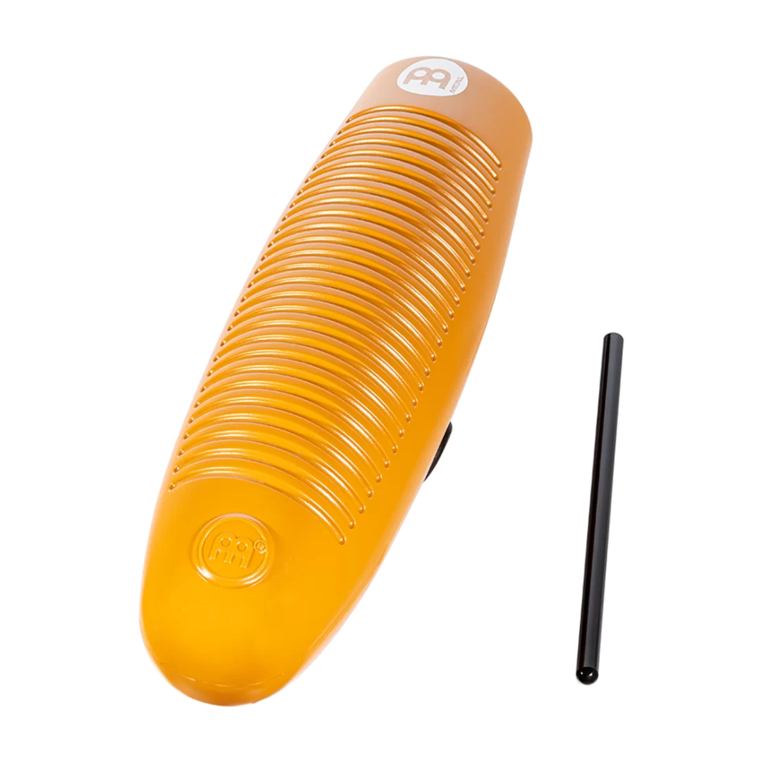 Meinl Percussion Turbo Guiro con Raspador - Tres Zonas de Sonido GU9