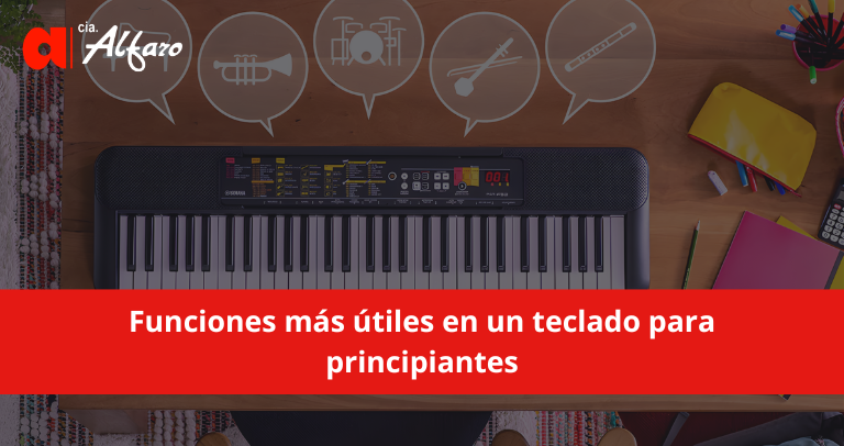 Funciones más útiles en un teclado para principiantes