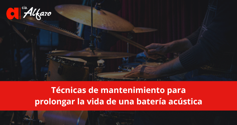 Técnicas de mantenimiento para prolongar la vida de una batería acústica