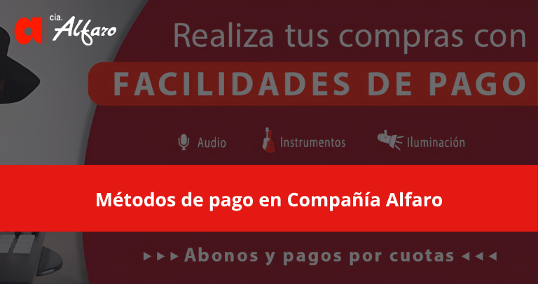 Métodos de pago en Compañía Alfaro | Panamá