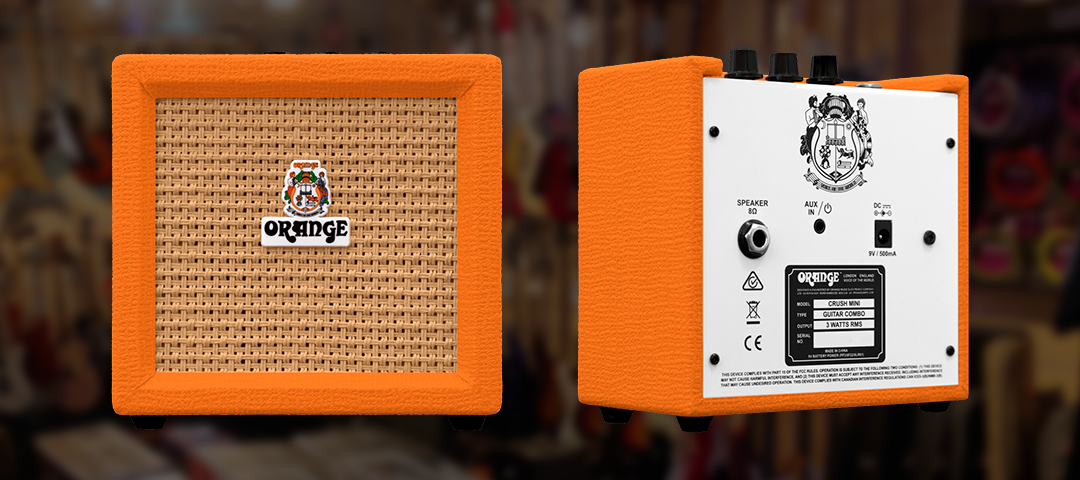 El Pequeño Gigante: Amplificador de Guitarra Orange Crush Mini