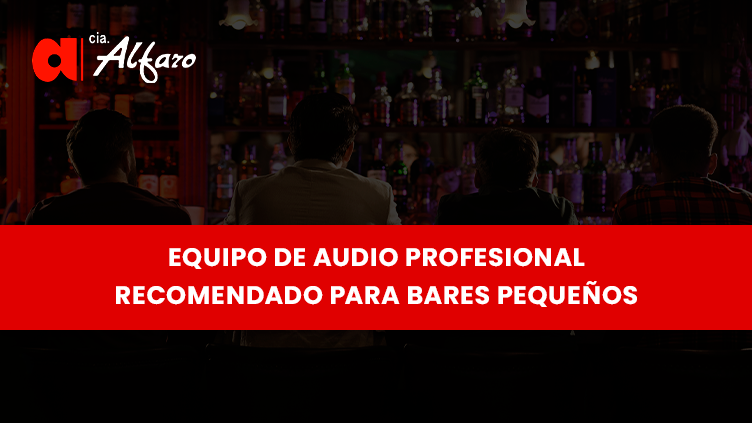 Equipo de Audio Profesional Recomendado para Bares Pequeños
