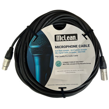 Cable Neutrik XLR Macho a XLR hembra NC3FXX-D - NC3MXX-D YME220 100FT