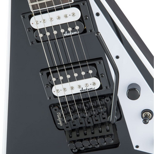 Guitarra Eléctrica JS32 RR Black/White Bevels