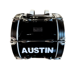 Bombo 20"x14" con Arnés y Maceta – Negro