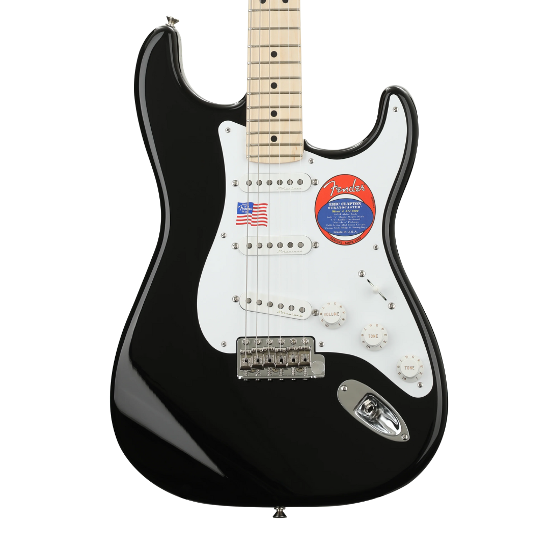 Guitarra Fender Clapton Stratocaster, Negro