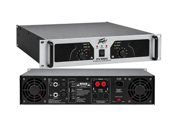 Amplificador De Poder 2 Canales 4 Ohm 360 W Rms