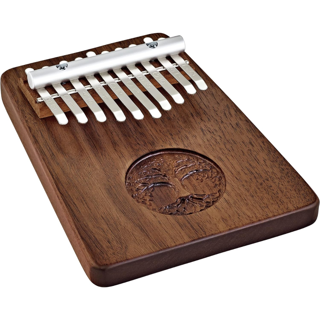 Kalimba De Madera C-Major De10 Barras Con Estuche Black Walnut