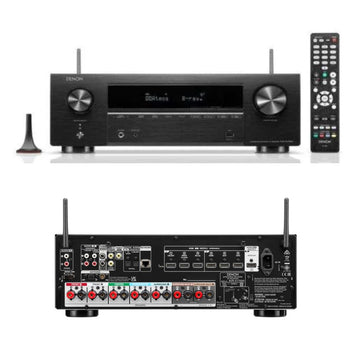 Receptor Denon AV 80W x 7.2 8 K De Video