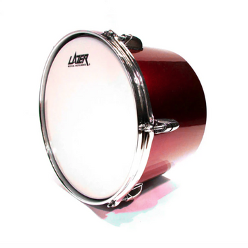 Tenor Lazer 15x10 Plg. Sin Aro Inferior, Rojo Vino