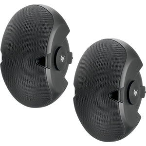 Altavoz Para Montaje, Doble, 2 Vías, Negro