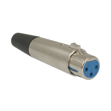 Conector XLR hembra de 3 pines