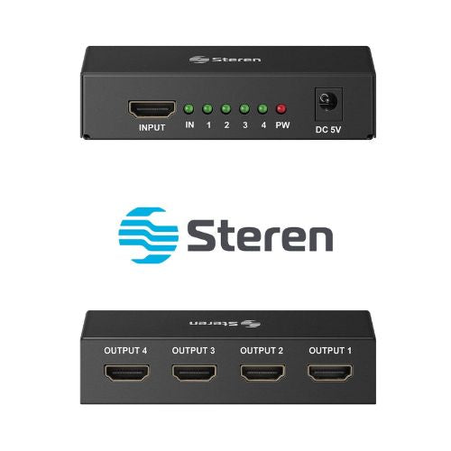 Booster HDMI de 4 Puertos