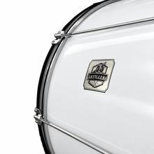 Bombo 22 x 14 plg  - Blanco