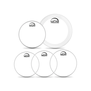 Juego de Parches Transparentes: Bombo 22