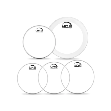 Juego de Parches Transparentes: Bombo 22