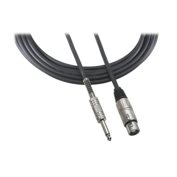 Cable Para Micrófono XLRF-1/4 De 25 Pies