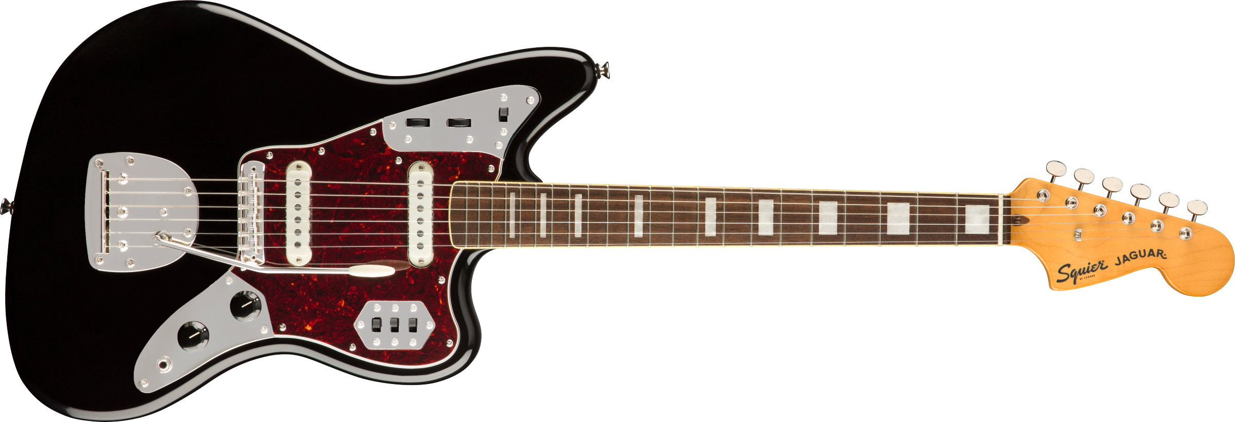 Guitarra Eléctrica Classic Vibe 70s Jaguar, Negro