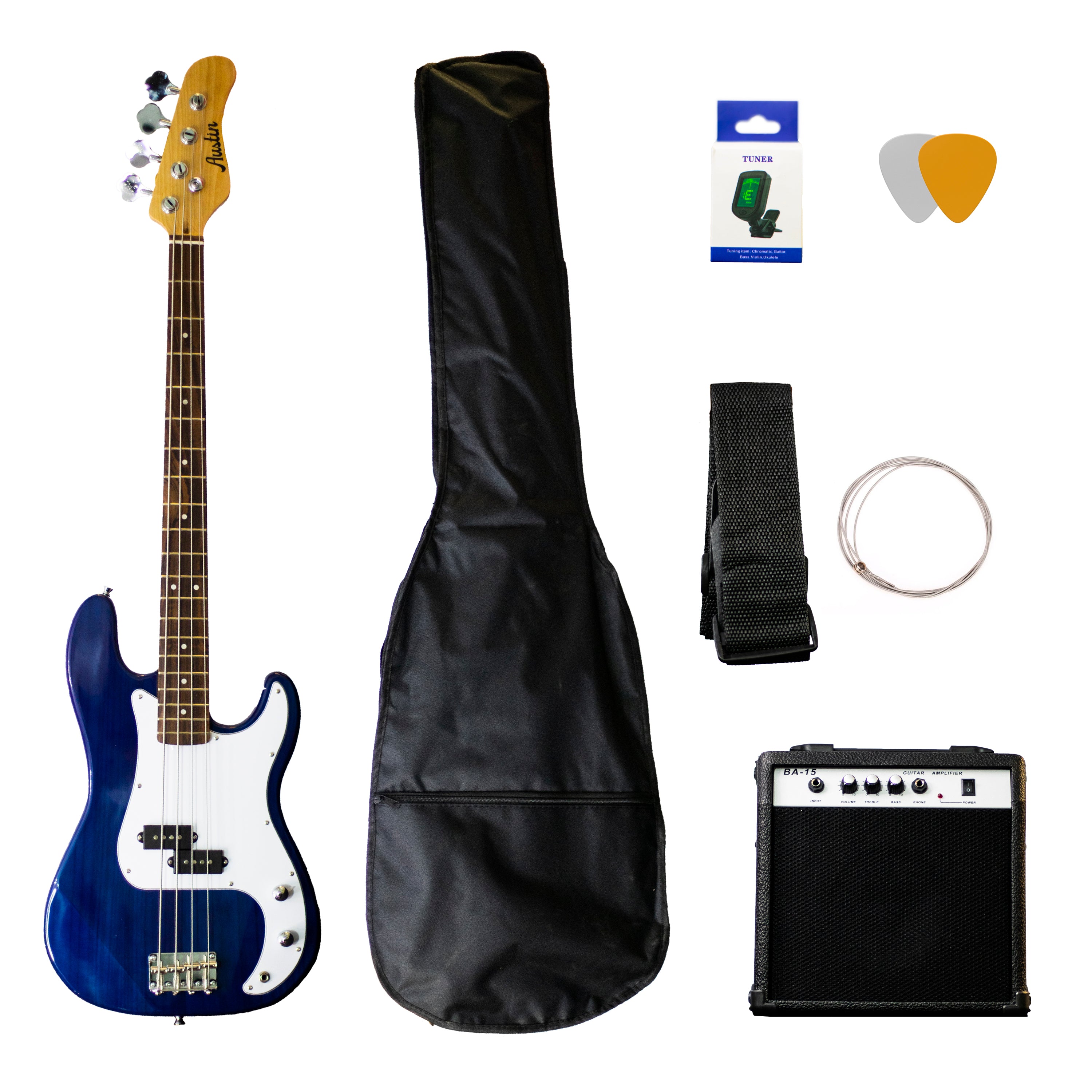 Pack-Bajo Electrico Blue