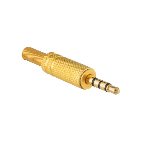 Adaptador PLUG 3.5MM Metalico TRRS