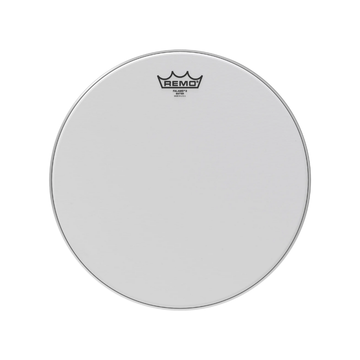 Parche de tambor Falams liso blanco de 13 Plg