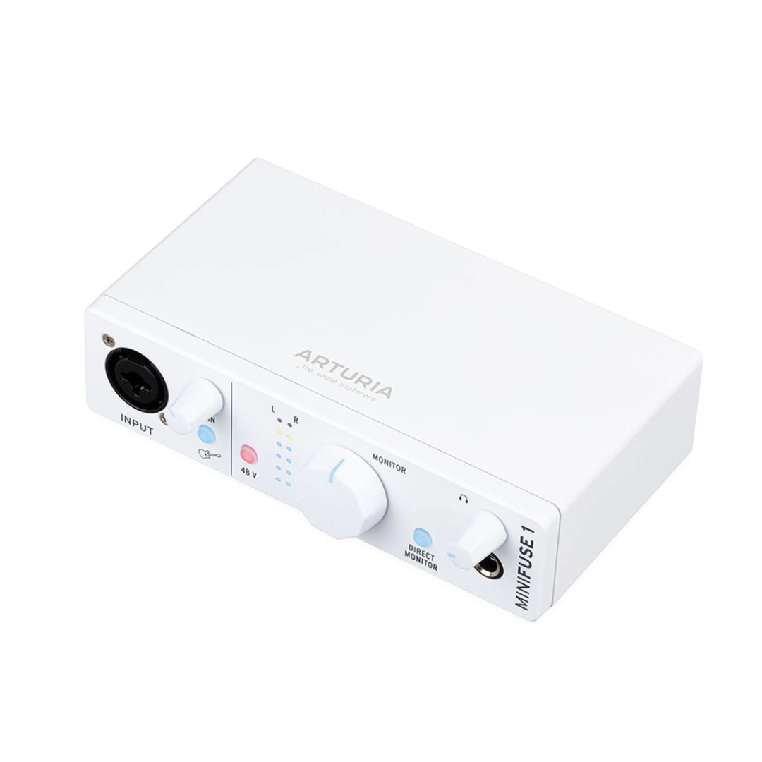 Interfaz De Audio C-1x2 USB, Blanco