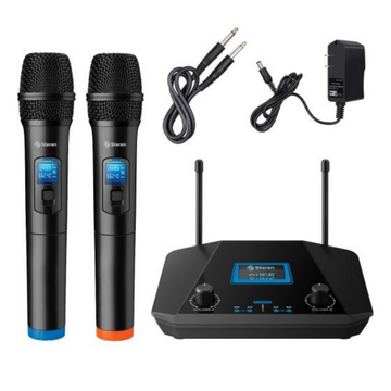 Paquete De 2 Micrófonos De Mano 614 - 806 Hz
