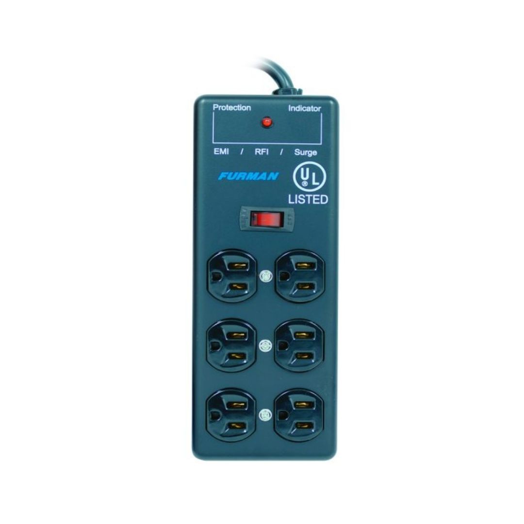 AC Surge Strip 6 Outlet