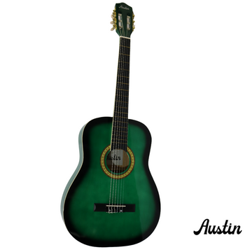 Guitarra Clásica Green Burst