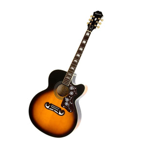 Guitarra Acústica EJ-200SCE, Cobra Burst