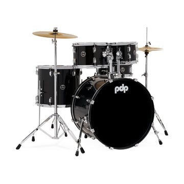 Batería Acústica 5 Pzas Serie Center Stage Bombo 22 Plg HW, Iridescent Black Sparkle