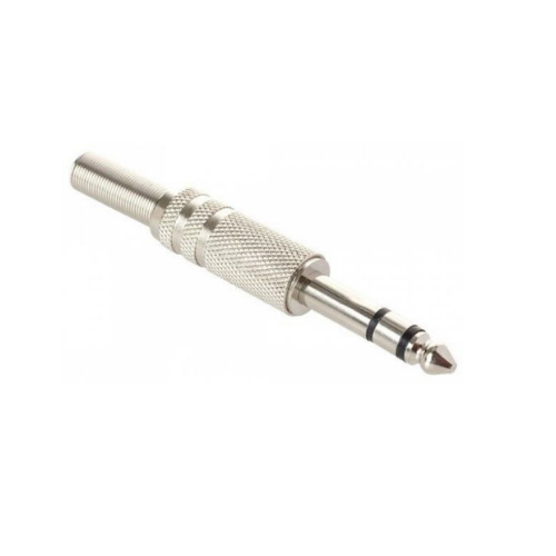 Adaptador SLUG 6.3MM Metalico Stereo