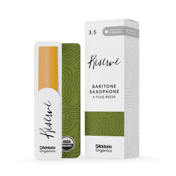 Caña para Saxofón barítono N.3.5 Organic Reserve