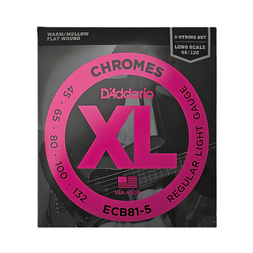 Juego de cuerdas para bajo Chromes (40-132)
