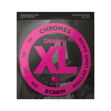 Juego de cuerdas para bajo Chromes (40-100) Medium