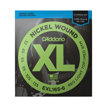 Juego De 6 Cuerdas Para Bajo XL Long 32-135