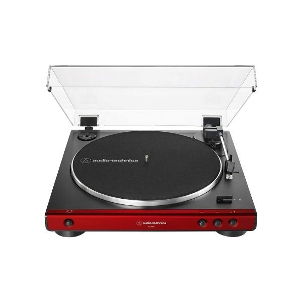 Reproductor Audio Technica Lp's/Tocadiscos, Rojo