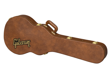 Estuche Rígido Para Guitarra Les Paul Brown/Red