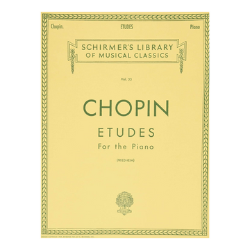 ETUDES FOR PIANO LB33 CHOPIN F
