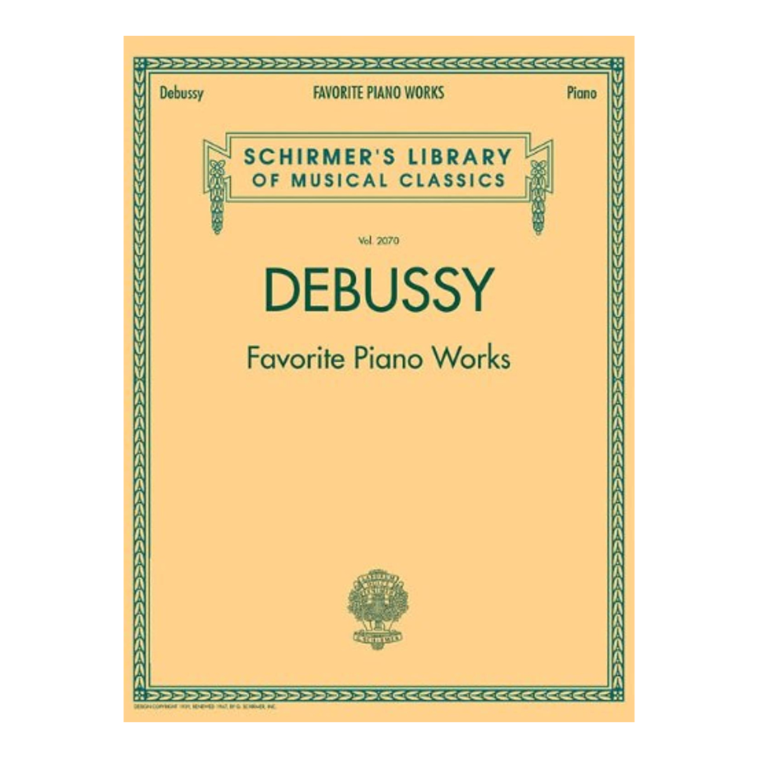 PNOCL FAV PIANO WORKS V2070 LB 2070 DEBUSSY C