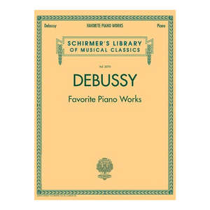 PNOCL FAV PIANO WORKS V2070 LB 2070 DEBUSSY C