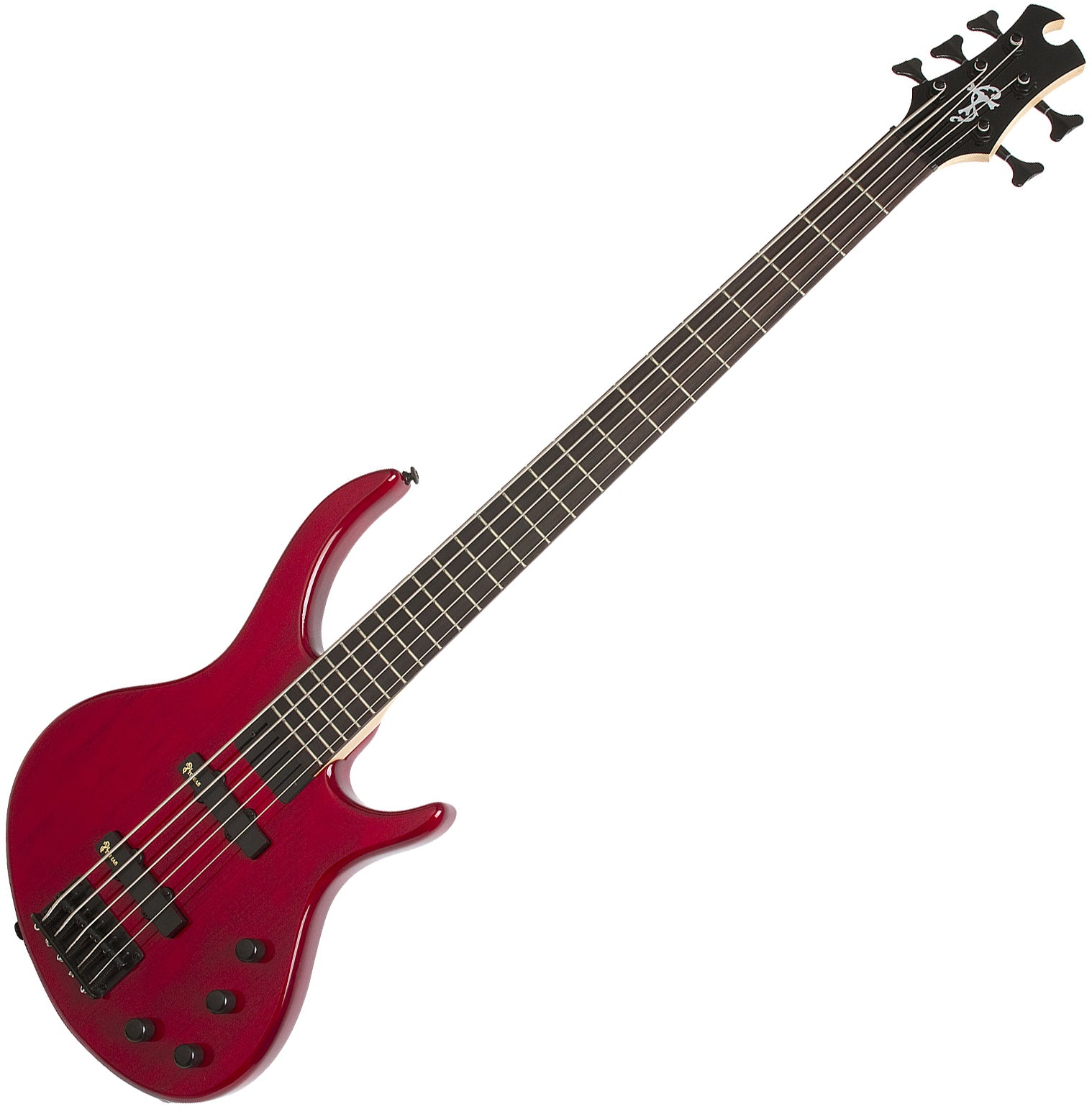 Bajo Electrico Toby Deluxe V De 5 Cuerdas, Rojo