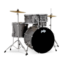 Batería Acústica Serie Center Stage Bombo 22 Plg - Incluye Hardware y Platillos - Silver Sparkle