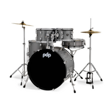 Batería Acústica Serie Center Stage Bombo 22 Plg - Incluye Hardware y Platillos - Silver Sparkle