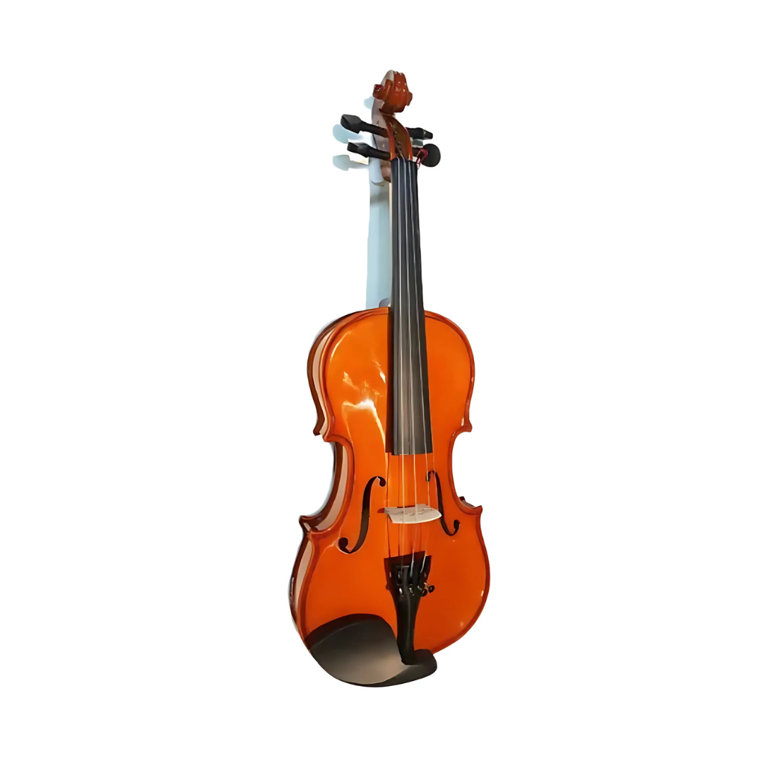 Violín 4/4 Con Arco Estuche Y Resina Maple