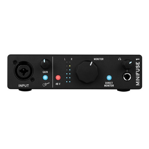 Interfaz De Audio C-1x2 USB, Negro