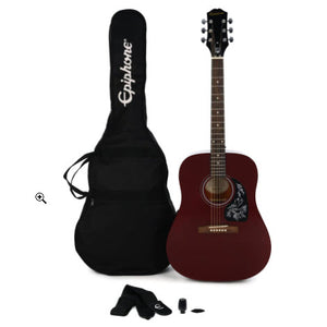 Guitarra Acústica Starling, Wine Red Nickel