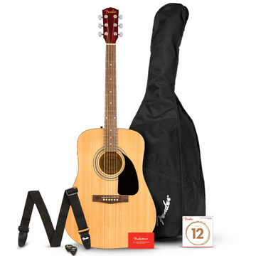Pack-Guitarra Acústica FA-115 Natural Walnut Fingerboard