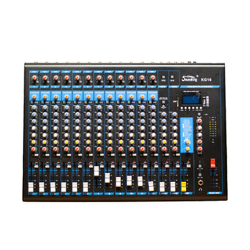 Consola Analoga 16 Mic/Line 2 Stereo In 1 Aux Pre 1 Aux Post DSP FX  Rep. Grabador USB Bluetooth