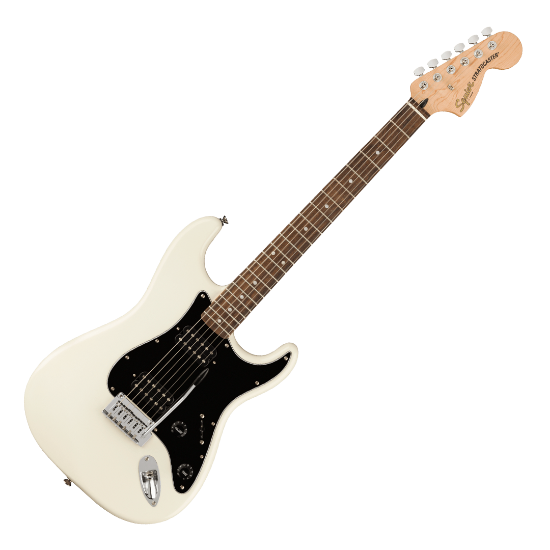 ほぼ未使用 メンテ済 Squier Affinity STRATOCASTER Guitarra Eléctrica Affinity Series Stratocaster HH Olympic White